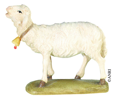 Schaf mit Glocke der Kuolt Krippe