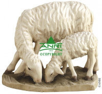 Schaf mit Lamm der Bernardi Krippe