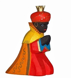 König mit Krone (Mohr) der Lotte Sievers-Hahn Krippe