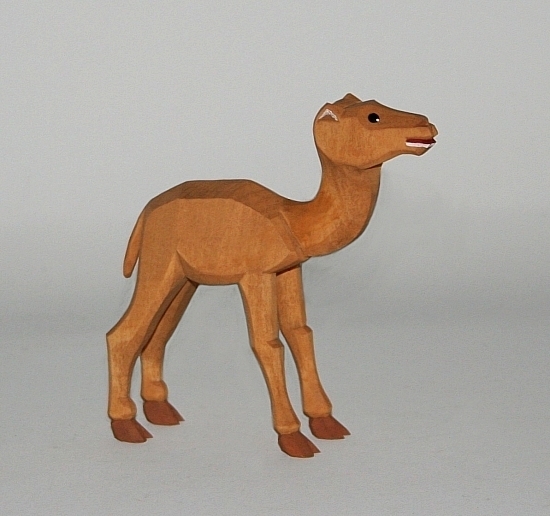 Kleines Kamel, stehend der Lotte Sievers-Hahn Krippe