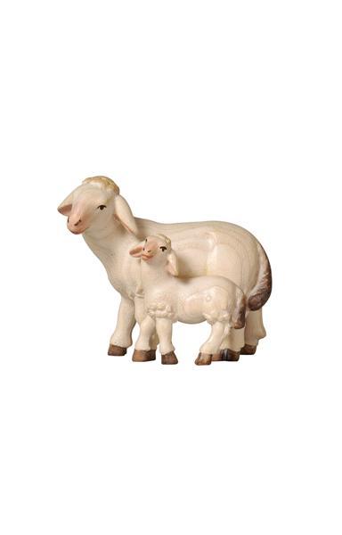 Schaf mit Lamm, stehend - Pema Krippe