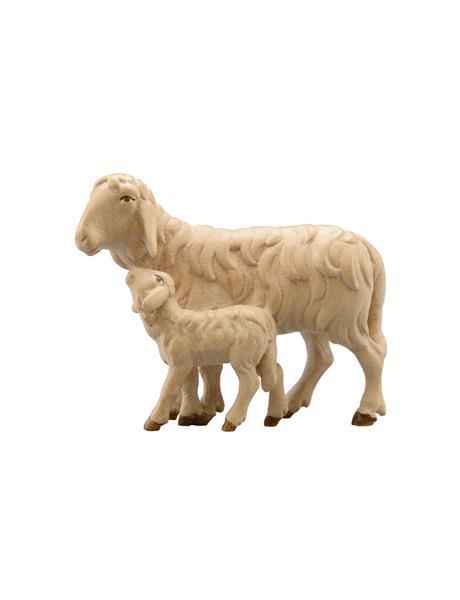 Schaf laufend mit Lamm der Insam Ewald Krippe