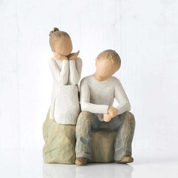 Willow Tree Figur "Brother and Sister"