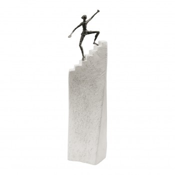 Bronzefigur "Stufen zum Erfolg"