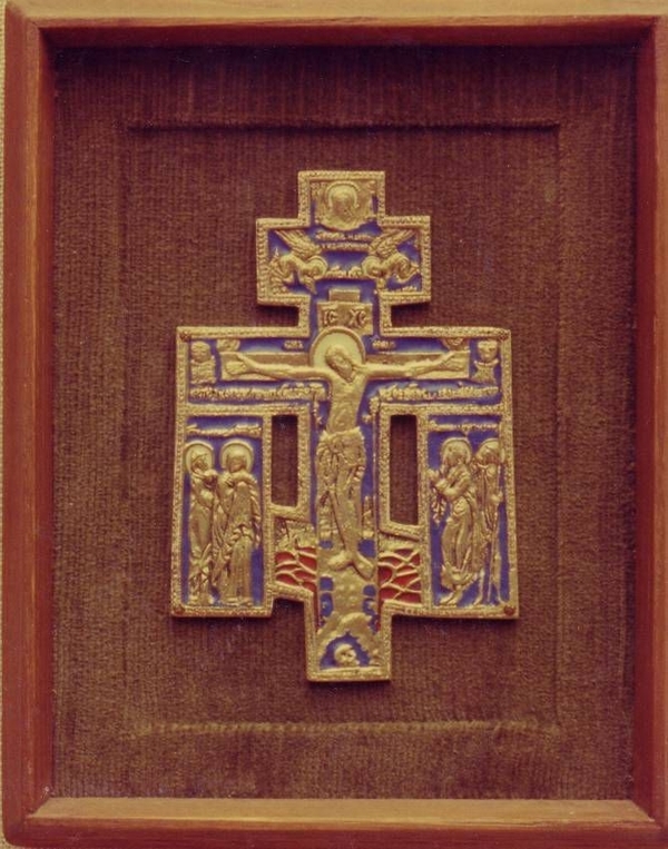 Ikonenkreuz byzantinisch,13.Jh.