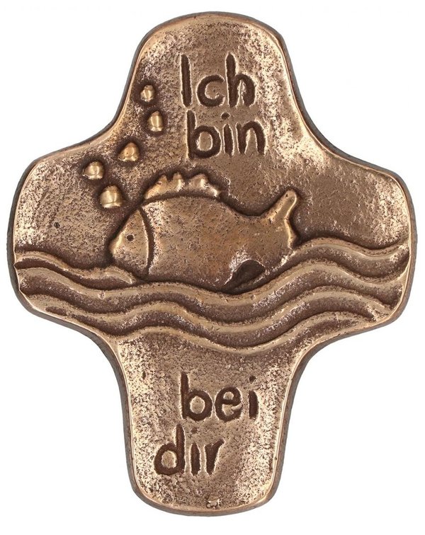 Bronzekreuz "Ich bin bei dir" (142229)