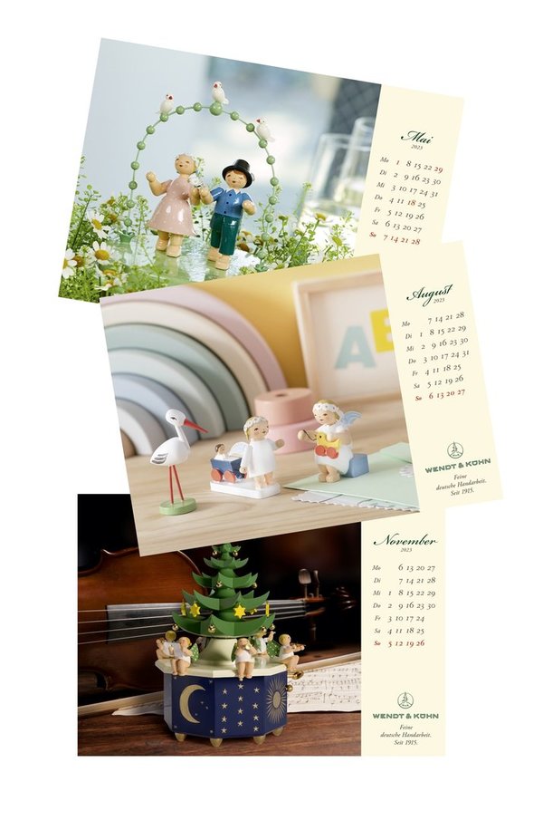 Kalenderblätter 2023 von Wendt & Kühn